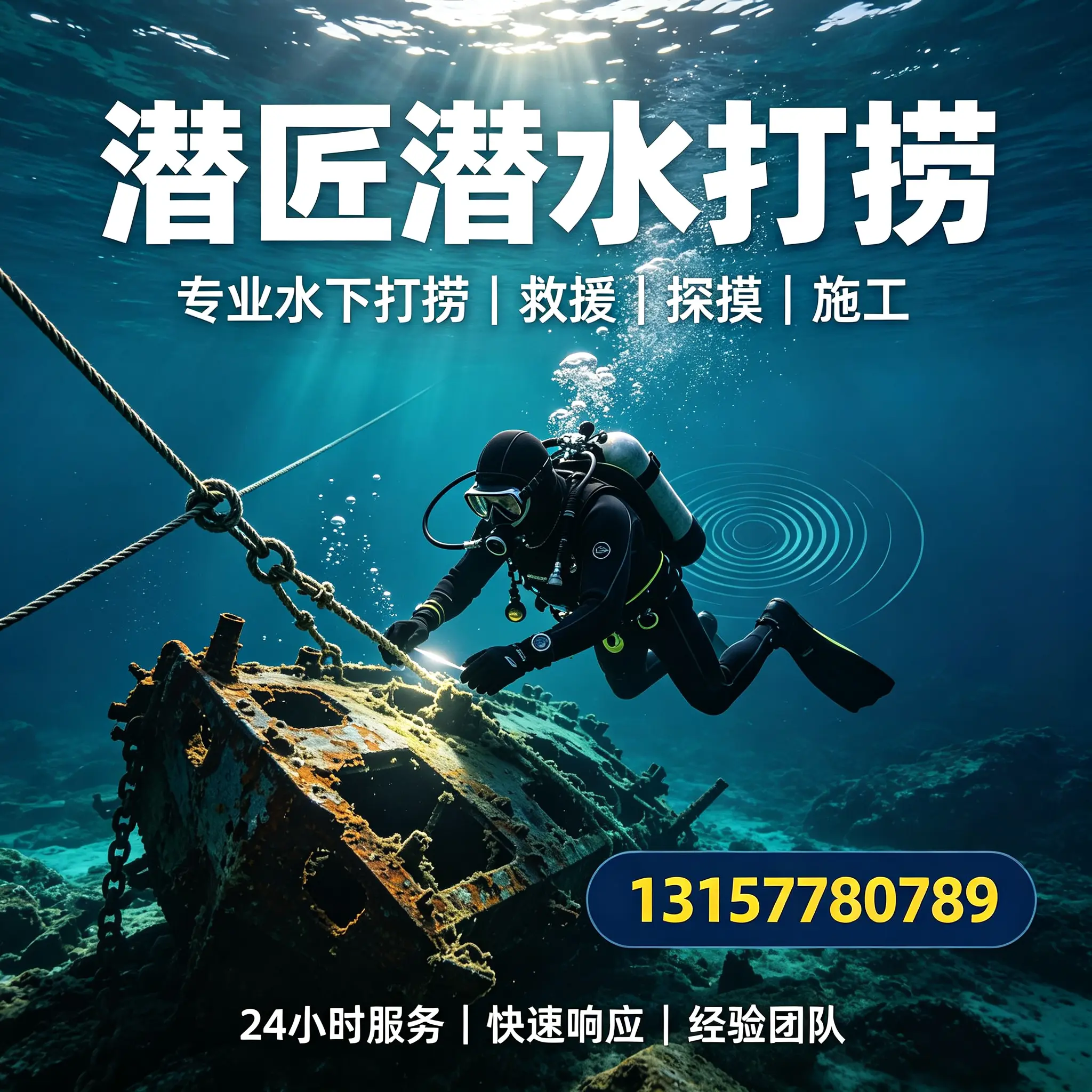 兴仁水下打捞作业服务产品